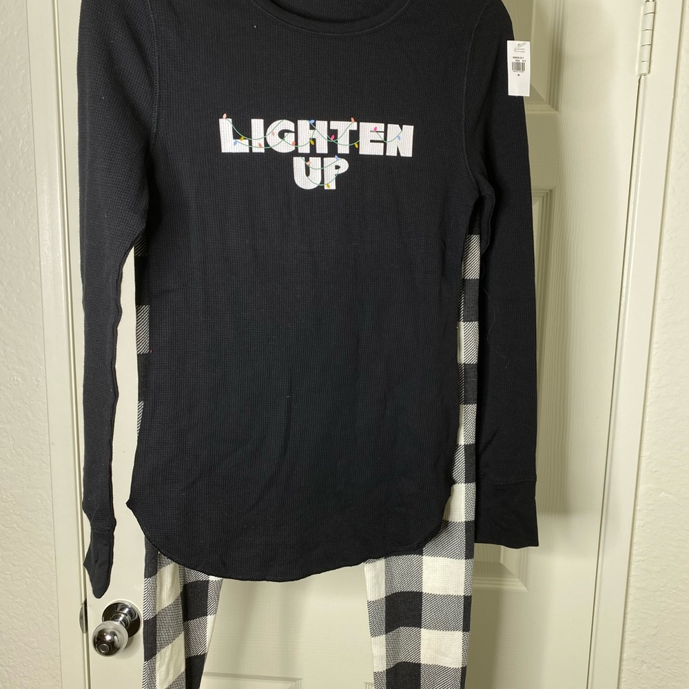 Thermal OLD NAVY Xmas pajamas